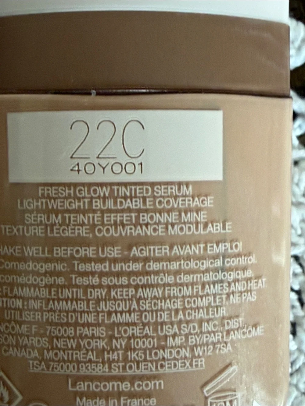 Lancome Idôle Skin 3 Serum Supertint - 22C